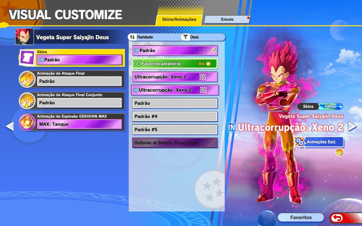 MugenUltimate's tweet photo. @Ken9824 Gastei 56, peguei a skin do Vegeta e infinita dele (peguei ela duas vezes no caso), peguei também a intro do Trunks e intro do Vegeta, então, só faltou mesmo as duas do trunks, normal e infinita pra eu pegar tudo de exclusivo do banner. Tudo isso sem gastar gema 😋. https://t.co/5lxpynKnPE