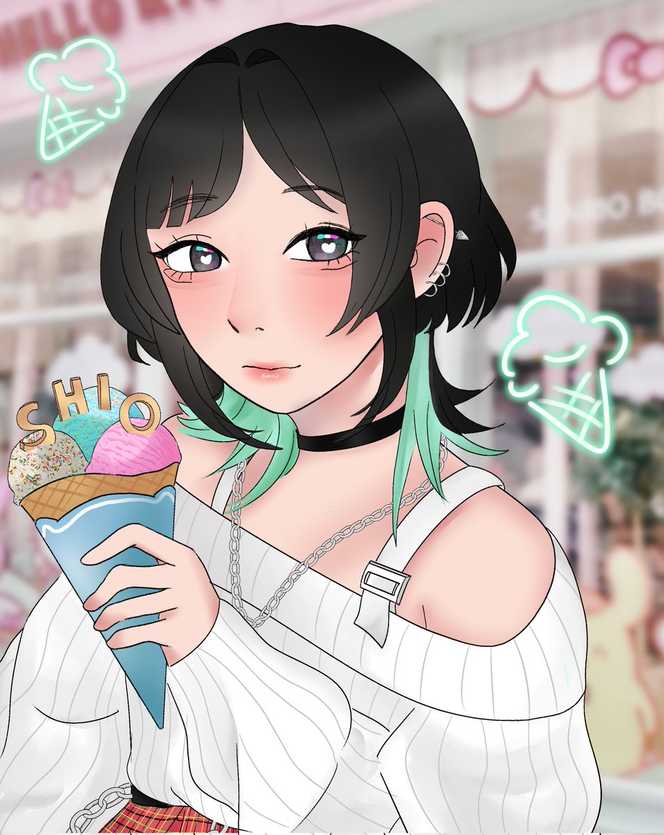 kokocure_shiori's tweet photo. I went out on an ice-cream date the the other day! 🍨
Whats your favorite ice-cream flavor? 
#好奇心旺盛な猫シオンヤン https://t.co/uQzO88FmvK