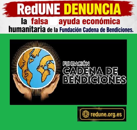 redunecontacto's tweet photo. La Fundación Cadena de Bendiciones, se presenta como una fundación dedicada a ayudar a personas vulnerables y a impulsar proyectos sociales. Sin embargo, al profundizar en su actividad, encontramos numerosas denuncias...

Leer más: https://t.co/JpNJ26hxFs https://t.co/jqIey9RHNg