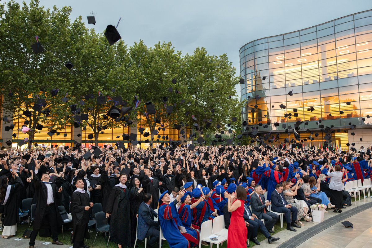 ADAUniversity's tweet photo. Class of 2026 has graduated!
***
2026-cı il buraxılışı məzun oldu!
#adaclassof2026 #commencement #məzungünü https://t.co/t4CExBMsFN