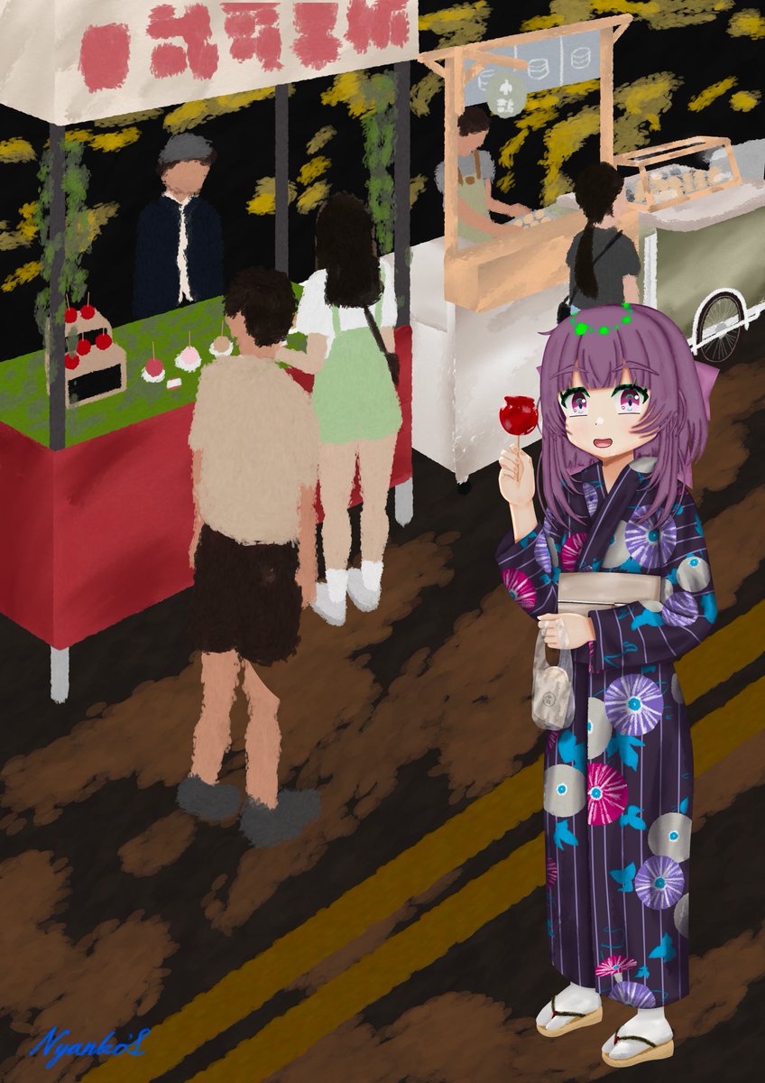 Nyanko_EM's tweet photo. Shondo wears Yukata
#sliceofshadow https://t.co/bmJpBuJAZ8