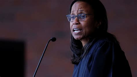 SaltyGoat17's tweet photo. Meet Judge Denise J. Casper...

She's the lunatic that just dropped an order that bans Trump from implementing most of his voter ID executive orders, including a proof of citizenship requirement.

She'll likely be quickly overturned on appeal

Shouldn't be too hard to guess who nominated her....