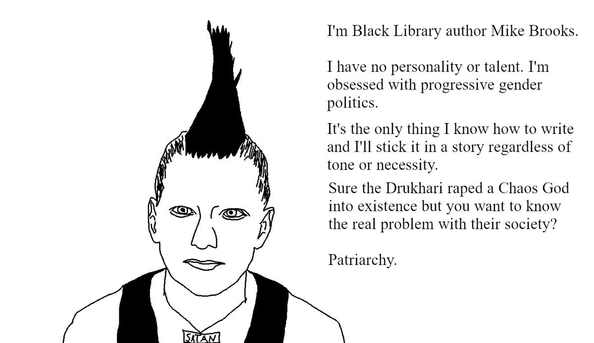 HMBohemond's tweet photo. Black Library author slander will continue until writing quality improves. https://t.co/3QDswpcaqS