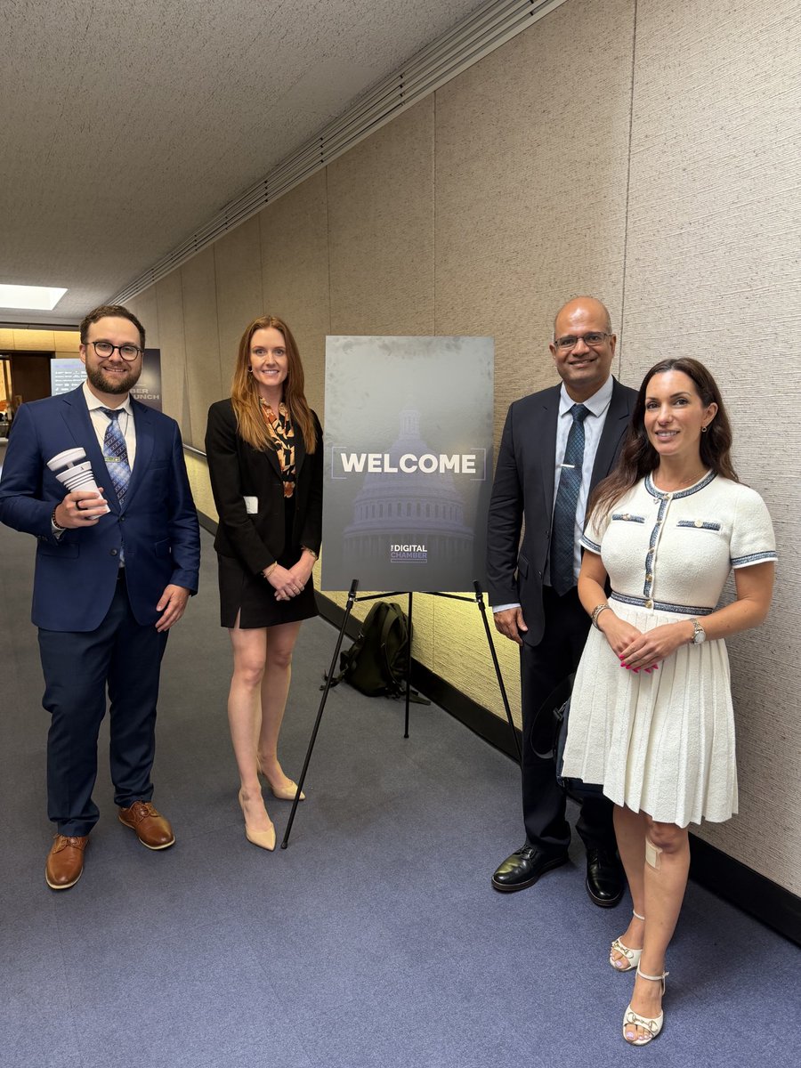 AlexanderMann's tweet photo. On the hill with The @DigitalChamber for their CLARITY Act member fly in, representing the @BSVAssociation. I got to meet with over half a dozen Senate offices to discuss innovative use cases such as data tokenization, crop insurance smart contracts, and more. The United States needs Clarity around digital assets and blockchain technology.

Shout out to @tempest_wx, the Senate staff loved having a physical demonstration of Real World Assets.