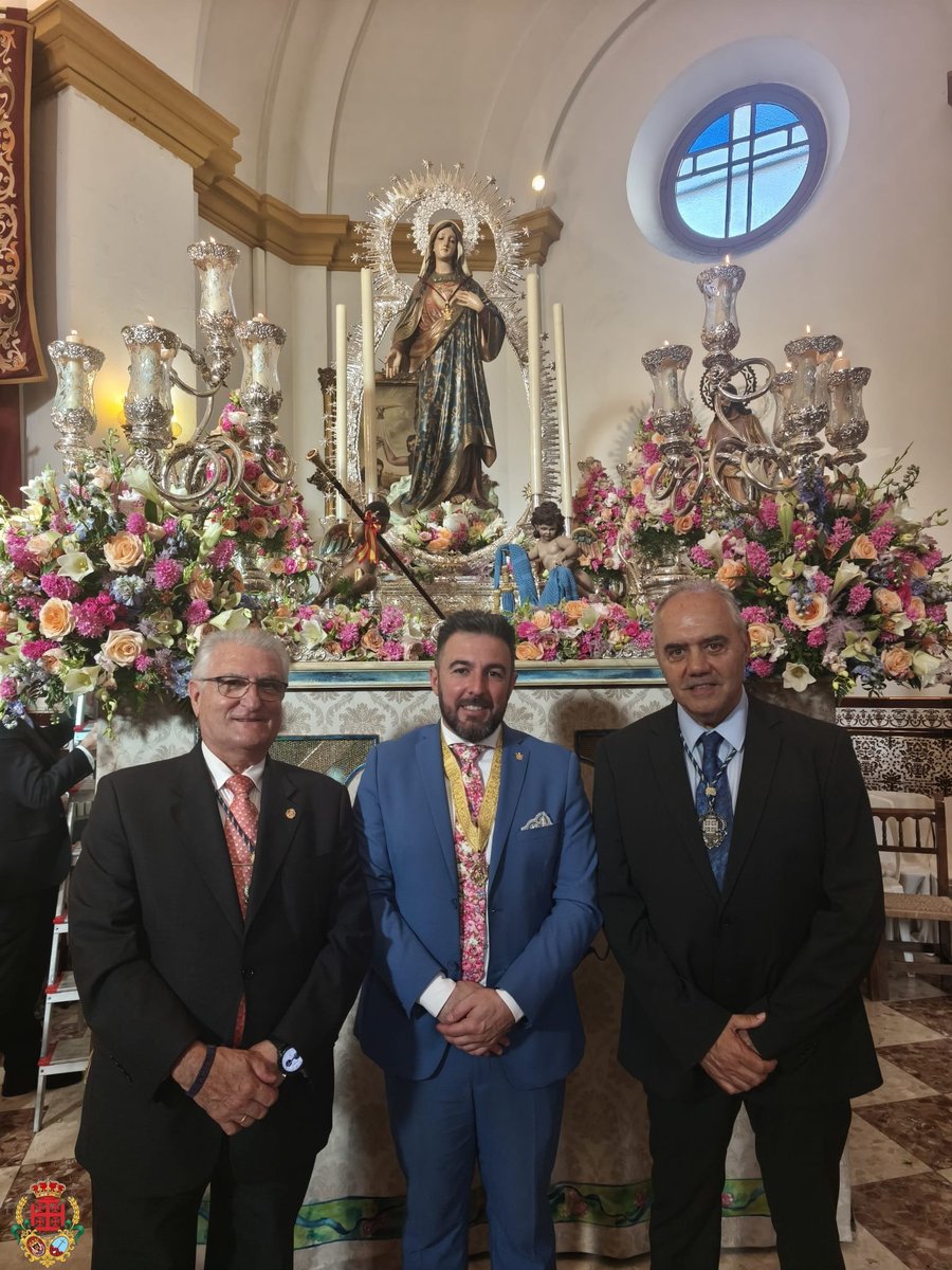 aphumildad's tweet photo. El pasado sábado, una representación de nuestra Agrupación Parroquial asistió a la Función Principal de la querida Hermandad del Inmaculado Corazón de María de Torreblanca (@HDADINMACULADO)

#HumildadSevillaEste https://t.co/5DGUdy3YQp