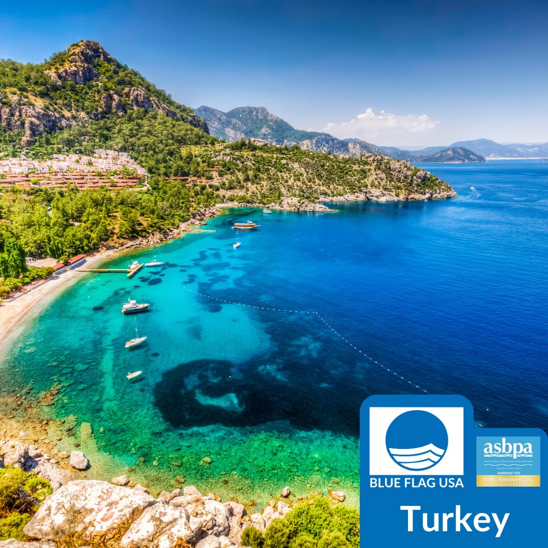 BlueFlagUSA's tweet photo. Summer in Turkey is unforgettable! 🇹🇷

🏖️ 580 Blue Flag beaches, 30 marinas, and 18 tourism boats make it a global leader in sustainable tourism. Managed by TÜRÇEV, these sites combine crystal-clear waters with world-class standards.

#BlueFlag #BlueFlagTurkey #Turkey #TÜRÇEV https://t.co/84v0c3Bgur