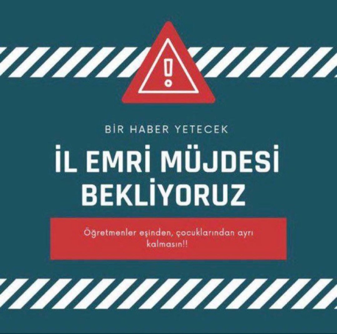 L7857172747052L's tweet photo. @tcmeb @Yusuf__Tekin Kontenjan yetersizliğinden ailemizin yanına gidemedik. Ağustos ayında İL EMRİ istiyoruz
#aileyılındaİLEMRİ https://t.co/0m8q2JKuvB