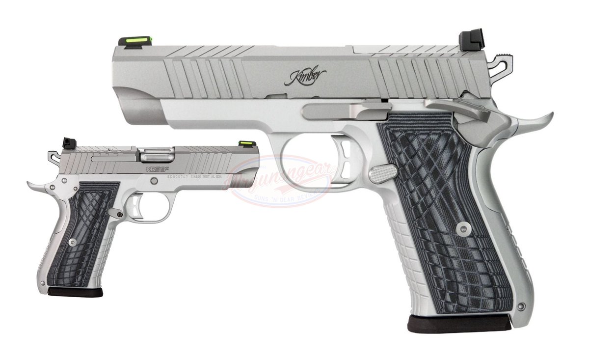 Mrgunsngear's tweet photo. Kimber 15+1 optic ready KDS9c with G10 grips, 1911 style straight pull trigger, stainless finish, and adjustable match sights for $799 currently here: https://t.co/icjkTptvl7

Cheapest I can recall seeing it 🦅

#DoubleStack https://t.co/NVm0kohOJ1