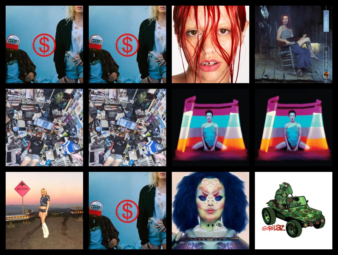natwojj's tweet photo. most streamed album of every week since 25/03 https://t.co/z9YyYhHZhf