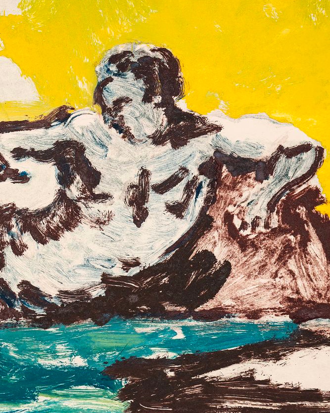AlmineRech's tweet photo. #AlmineRech #Gstaad is pleased to announce #LesCréatures, #ClaireTabouret's fifth solo exhibition with the gallery, opening on July 10, 2026! The inspiration for this new body of work was a 1947 ink on paper work by #PabloPicasso. https://t.co/idpSY1C69l