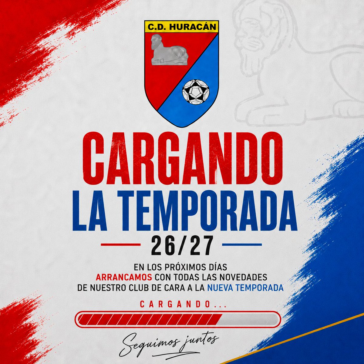 HuracanBoficial's tweet photo. 🔴⚪ 𝗖𝗔𝗥𝗚𝗔𝗡𝗗𝗢 𝗟𝗔 𝗧𝗘𝗠𝗣𝗢𝗥𝗔𝗗𝗔 𝟮𝟲/𝟮𝟳...

Renovaciones, fichajes, cuerpo técnico, campaña de abonados y muchas novedades más.

⏳ En los próximos días comenzaremos a descubrir todo lo que está por venir.

#VamosHuracán 🔴 https://t.co/UbDyfshBiF