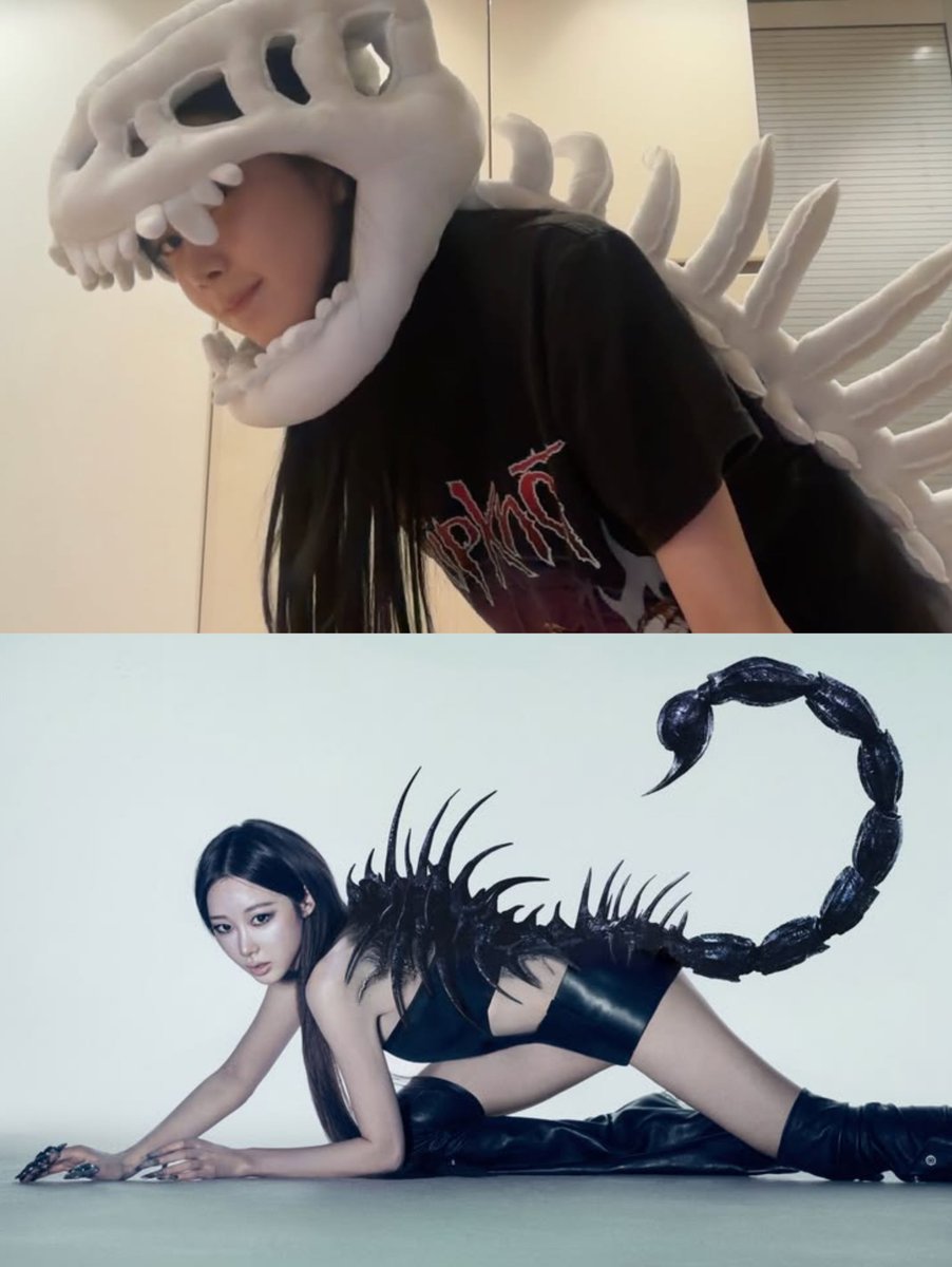 aeriminded's tweet photo. dinoselle x scorpionselle 😆 https://t.co/qHl65QlNUg