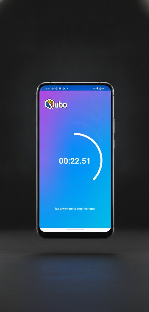 dsb_net's tweet photo. Release to start. Tap anywhere to stop. That's it — no buttons to hunt, no menus in the way. Just your solve.

Built Qubo because a timer should disappear. Try it free on Android. #cubing #speedcubing #indiedev

https://t.co/ahRKfF4m3H https://t.co/hm8VshectL