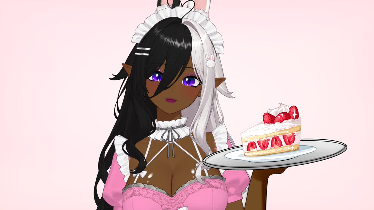 AdelineElaria's tweet photo. Hello Vtubers &amp; Viewers! 💜

I'm Adeline Elaria a chocolate bunny vtuber that owns a full time bakery and is a shape shifter 👀

I am having a little birthday celebration today at 6:30 PM EST! 

Will you be there? https://t.co/HiSaRKNsLM