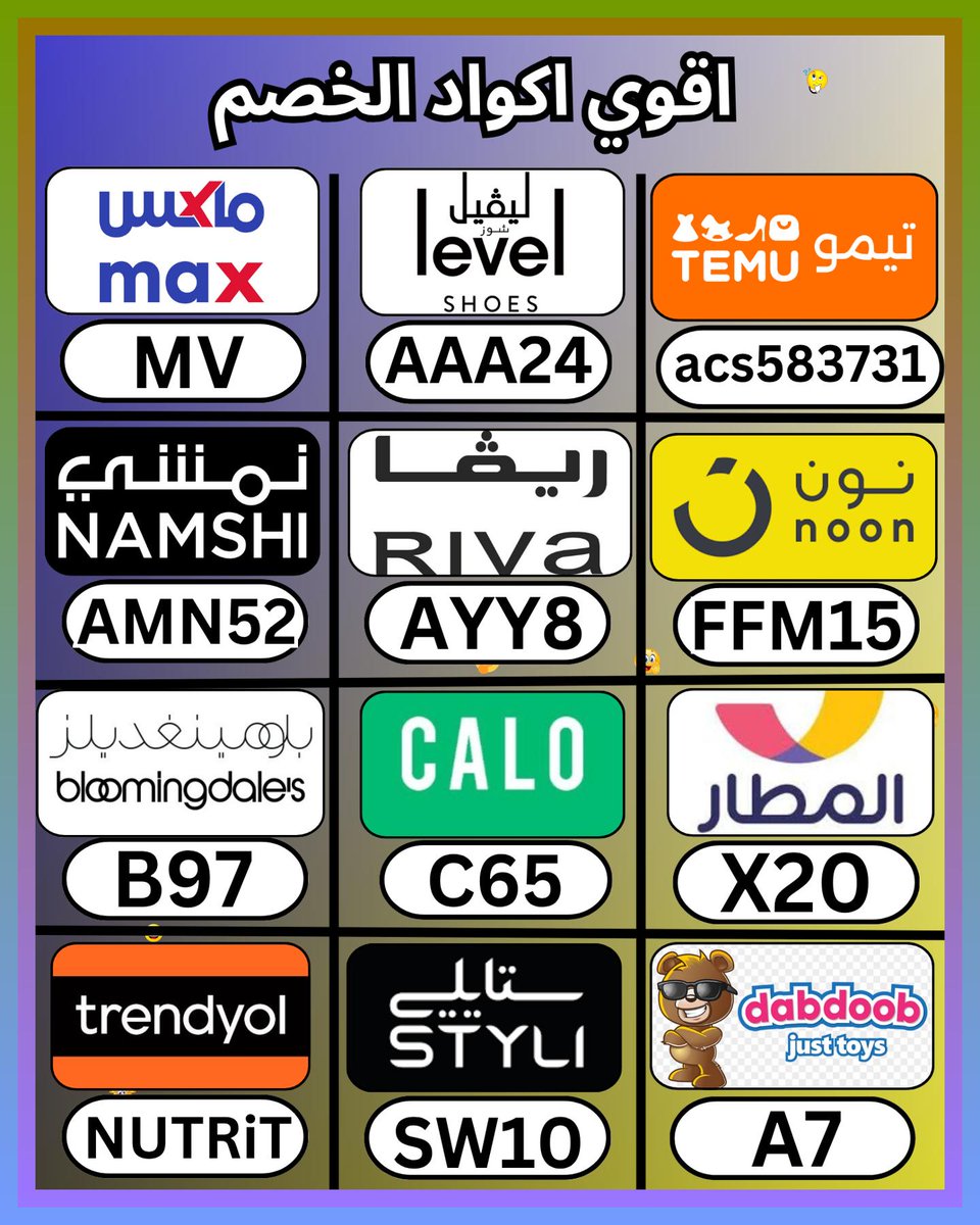 MarijoLife's tweet photo. في طلب مرتب، كود ثم خصم ثم كوبون، وبعدها ريفا فاشون و بلومينغديلز و بلومنغديلز و ستايلي و ترينديول و ترنديول، ثم ⎐نون⎐ و تيمو و ليفل شوز و ماكس سيتي و لفل و ⎐نمشي⎐ و دبدوب الكويت و تطبيق المطار و كالو و لفيل الامارات بلومينجديلز و ليفيل السعودية.
 ܓܐܣܨܛܝ 💒❤ https://t.co/kPes0373uM