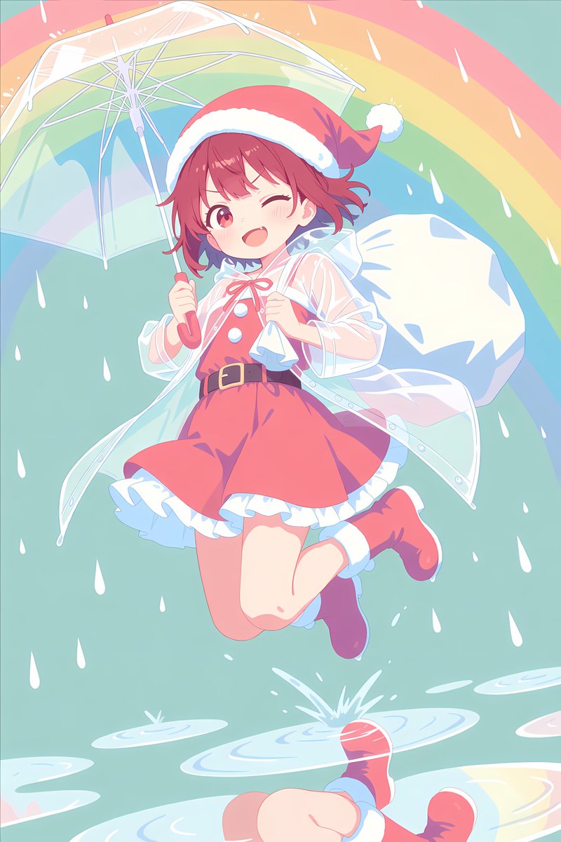 zeroban_noriba's tweet photo. 6月なのでレインコサンタさん❣
※袋の中身はずぶ濡れです🌧️☔🎅
0番のりば🚉 https://t.co/ZSuMjvwbME