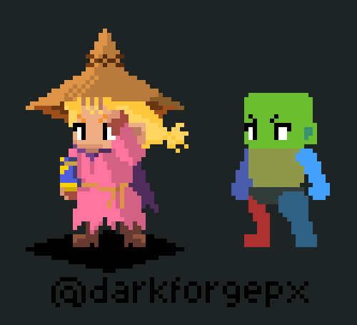 darkforgepx's tweet photo. I made this little magician by studying this mannequin I saw on Instagram.
Feedback is welcome.
#pixelartㅤㅤㅤㅤ #artsmooth #ArtShare https://t.co/hibIKUg1eq