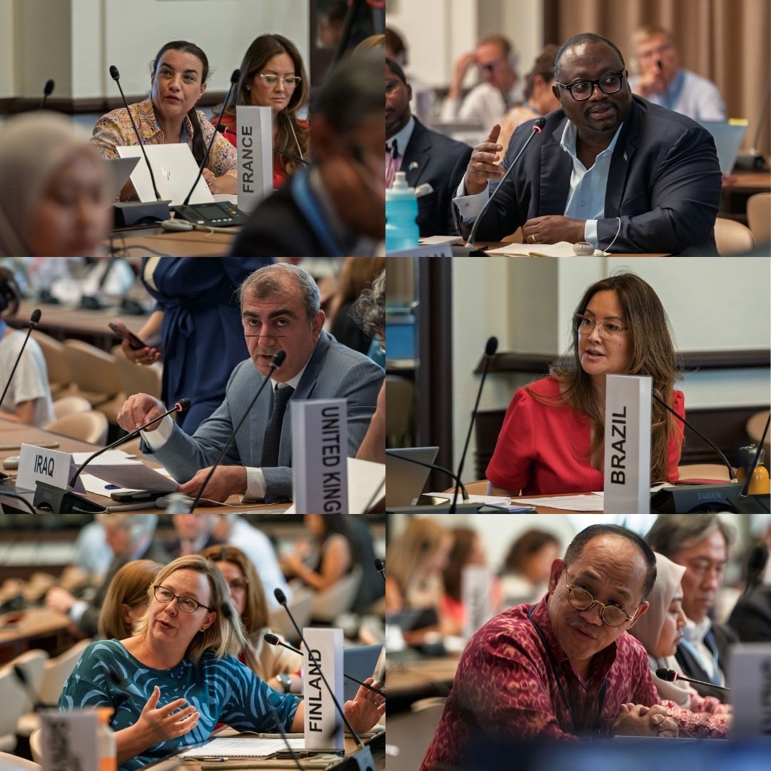 GOF_PHP's tweet photo. At today’s Permanent Representative meeting, one message was clear: 

Member State signatories to the Declaration for the Protection of Humanitarian Personnel are determined to turn words into action so humanitarian personnel can work safely, without fear, for people in need. https://t.co/4YPFXsoyY7