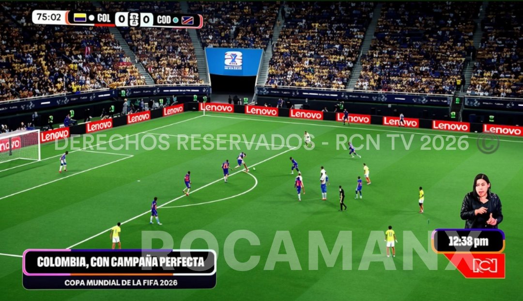 rocamanX's tweet photo. No sabía que los canales autorizados para emitir el #mundialdefútbol2026 podían usar el paquete gráfico de esta edición de la Copa del Mundo en los bloques informativos de sus noticieros.
Se percibe esto en RCN, mas no en Caracol.
#TV #Colombia #gráficos #banner #pantalla #info https://t.co/1V9xv8ajVI