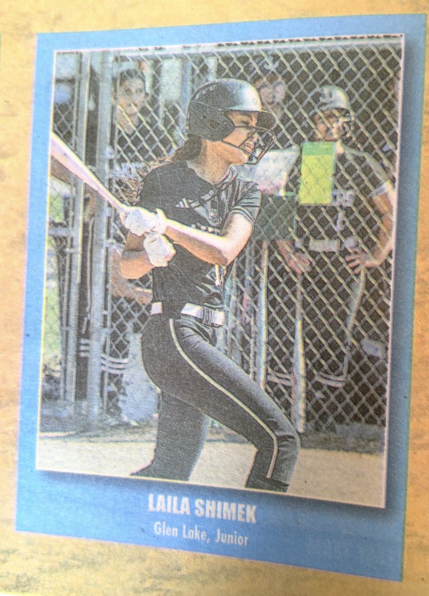 Kaykayjay21's tweet photo. Congratulations @LailaShimek ! An amazing  junior year! 🖤🤍💛🥎 @MHSAA @SBRRetweets @USASoftball @SoftballPortal https://t.co/iEQ1KEUD2m