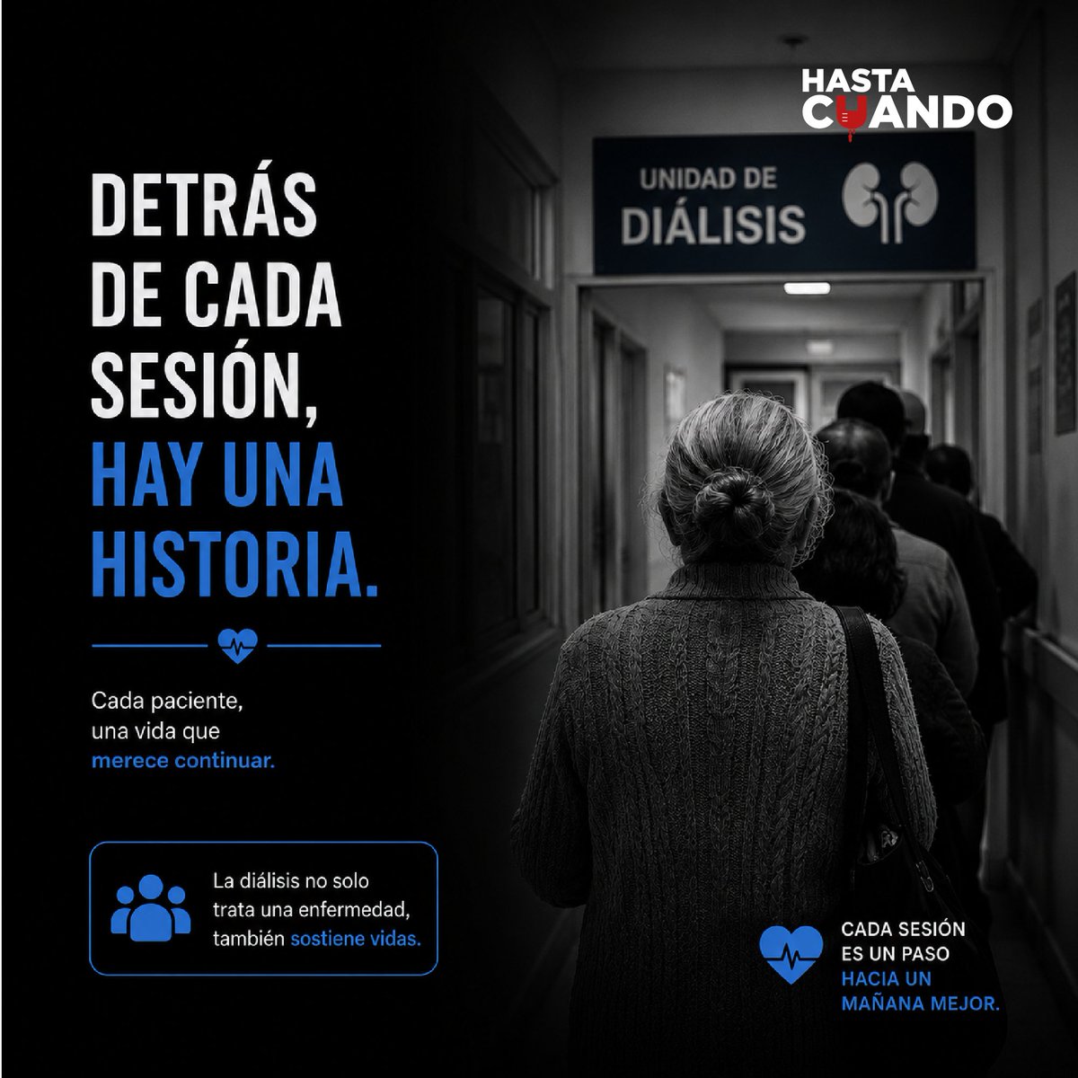 dialisisesvida's tweet photo. Cada sesión sostiene nuestras ganas de seguir aquí, luchando por un mañana mejor. Pero el gobierno nos olvida. ¡Roten esto, no nos dejen apagar!

#SOS
 @BernardoCordovz @IESSec @Salud_Ec @JaimeOBernabe
#HastaCuando #DiálisisEsVida #CumplanConLaSalud https://t.co/lYtGtT6If9