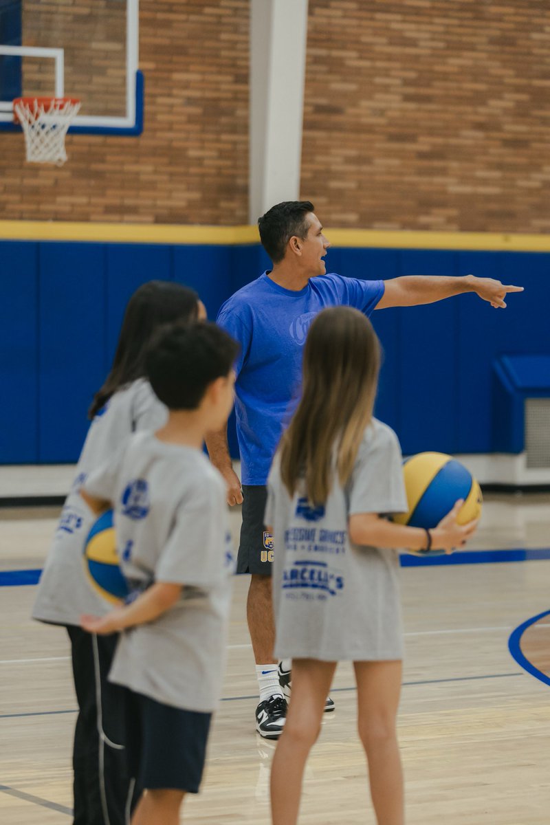 UCRMBB's tweet photo. We had a great week at our first annual Gus Argenal Youth Camp! Thanks to all the parents, campers, and staff! We also want to thank our sponsors @raisingcanes, Progressive Graphics, and Marcello’s for your support! https://t.co/47LZQ3WVtX