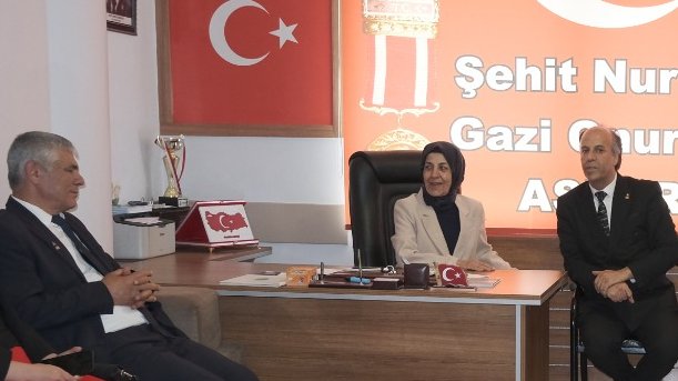 sehitgazim's tweet photo. Zafer Partisi Genel İdare Kurulu Üyeleri Doç. Dr. Ömer Faruk Cihan ve Mustafa Mesut Summak, İl Başkanı Hasan Yılmaz, İl Yönetim Kurulu Üyeleri ve İlçe Başkanları derneğimizi ziyarette bulundular. Nazik ziyaretleri ve hoş sohbetleri için kendilerine teşekkür ederiz. 🇹🇷

@umitozdag https://t.co/avpVwSpHdx
