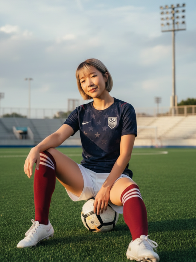heyjadelee's tweet photo. Are you team me yet? 😉⚽ https://t.co/WlmPGMPpvh