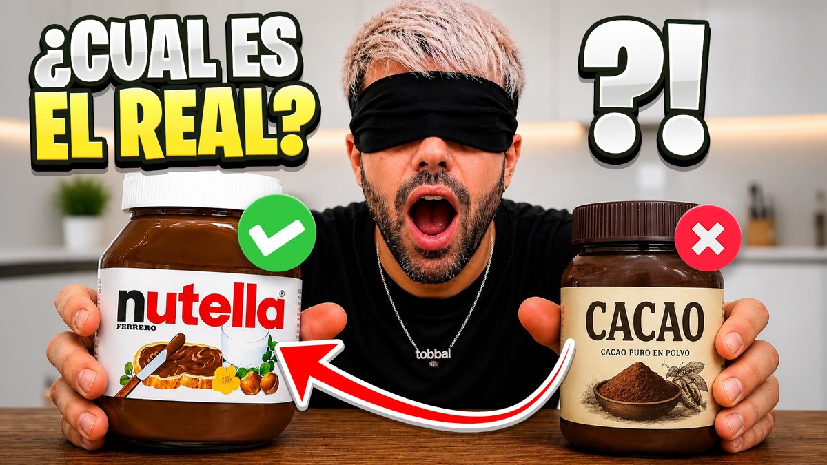 TOBBALink's tweet photo. Reto ADIVINAR ORIGINAL vs FAKE ¿Quién gana?

RT y a DISFRUTAR
▶️https://t.co/cijnaMsX1M https://t.co/ckanxrztBl