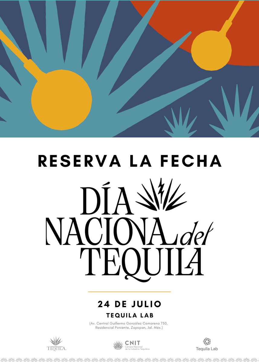 CRTequila's tweet photo. Prepárate para brindar, disfrutar y ser parte de una experiencia inolvidable….
Reserva la fecha 👇
🗓️Viernes 24 de julio.
#CNIT #CRT
---------------
Get ready to raise a glass, celebrate, and be part of an unforgettable experience...
Save the date 👇
🗓️ Friday, July 24.
#CNIT #CRT