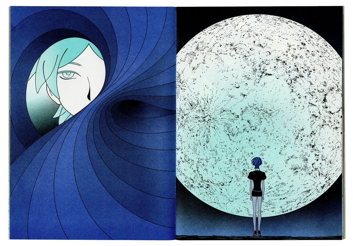pecopicopeko's tweet photo. spread from hnk zine

#宝石の国 https://t.co/vQL3tK9Ake