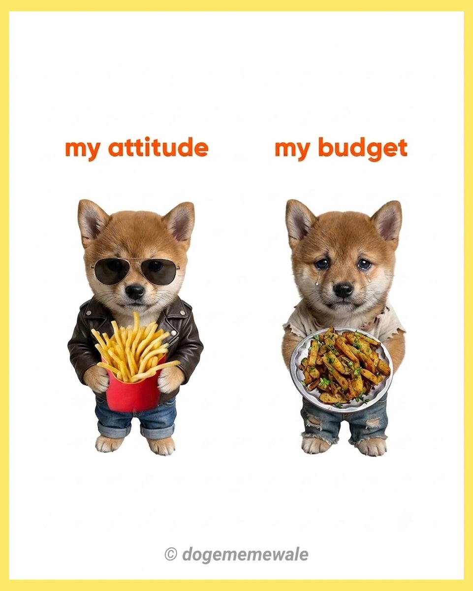DogeMemeWale's tweet photo. khud se hi khud ki vibe nahi match ho paa rahi hai 🥰 https://t.co/3Z1ly3qZFs