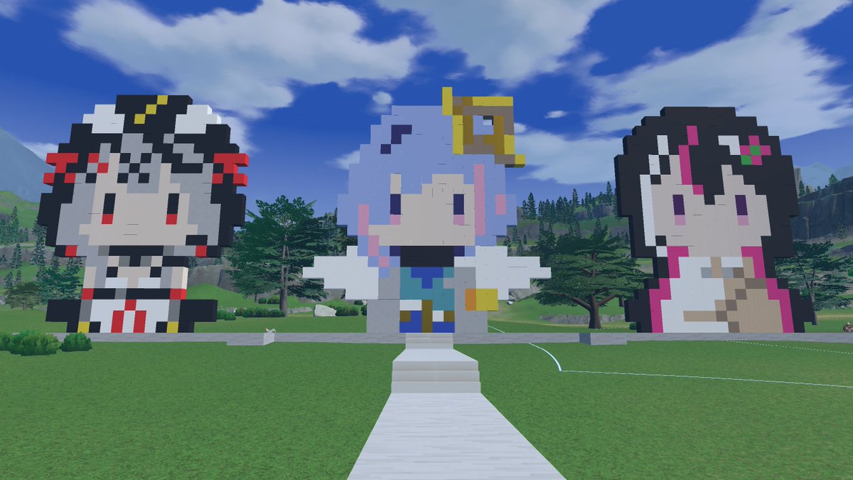 hamunezumix's tweet photo. シミュレーションルームを公開しました～
かな健のドット絵オブジェを置いているので是非ご覧になってください
本日の12時までです
#ホロアース #かなけん https://t.co/PhQ5MaJwvQ