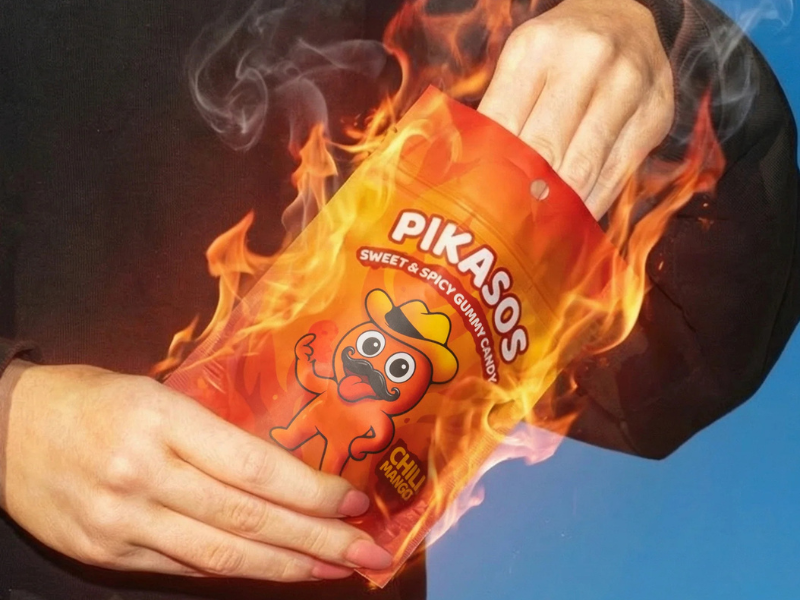 Pikasos, a creator-led purveyor of sweet & spicy gummy candy, is