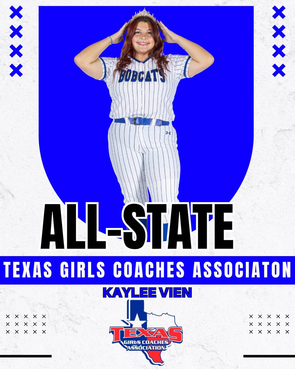 BNHS_Softball's tweet photo. Congratulations to @MeredithHambric and @KayleeVien for being named to the Texas Girls Coaches Association 6A All-State Team! https://t.co/8kQzRsyukd