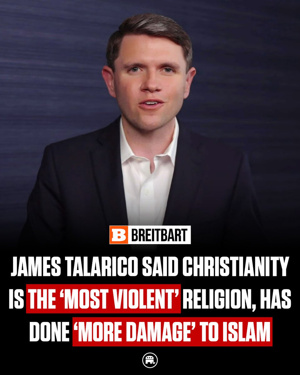 Republicans's tweet photo. 67% of Texans are Christians.

James Talarico thinks they are "violent" and "damaging" because of their faith.

Texas is staying red. https://t.co/DYoSsGO4VK