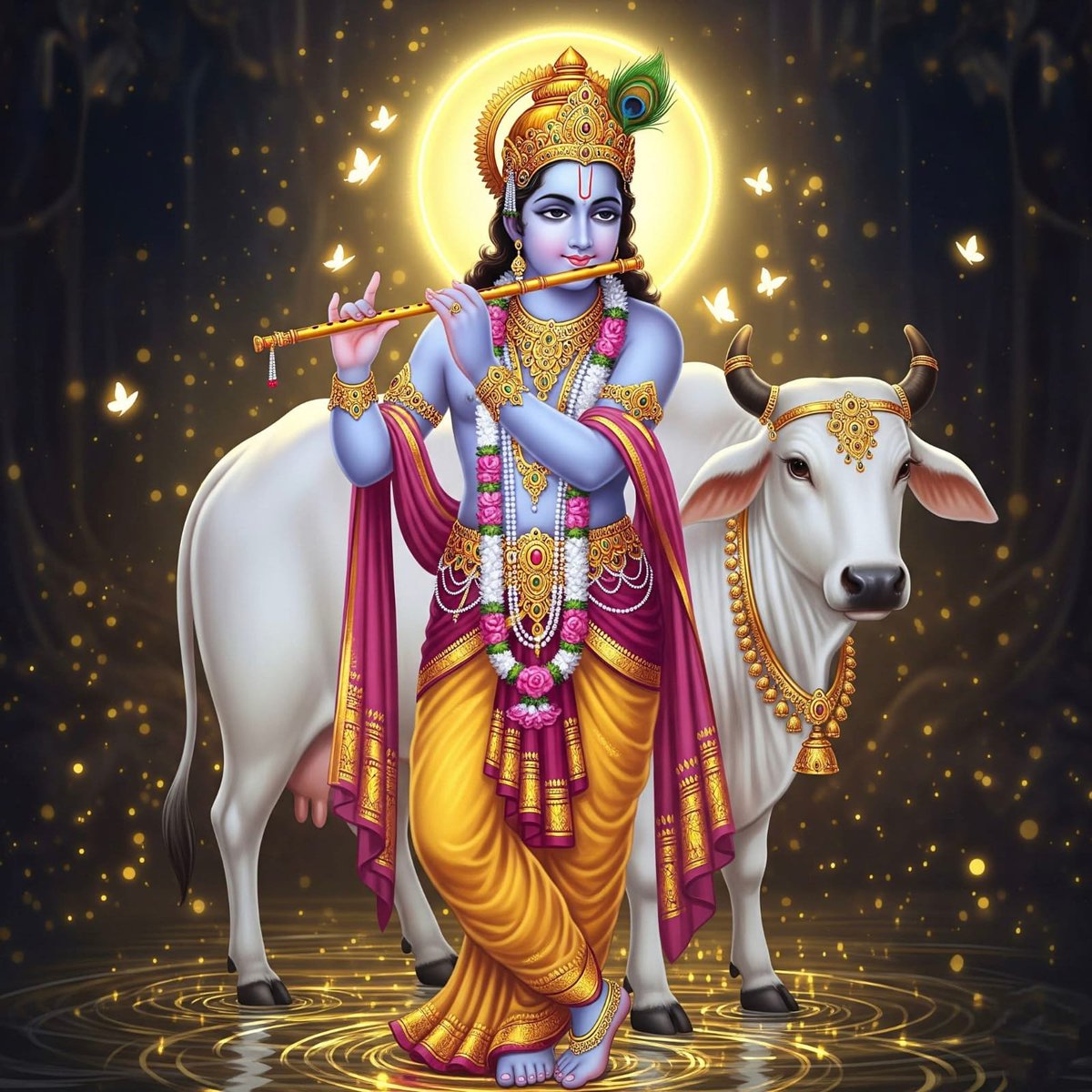 RISHIKESAMADHU's tweet photo. 🙏Jai Sri Krishna!🙏 https://t.co/9uf8RwM1up