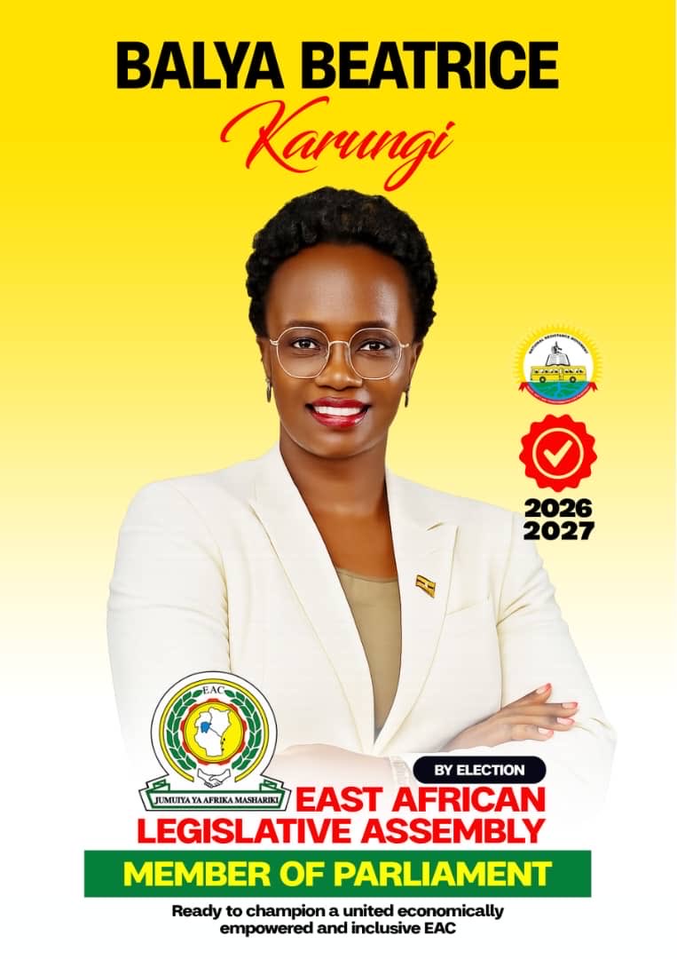 Lapyemt's tweet photo. Hon.MPs of the 12th Parliament,Uganda deserves strong,articulate, people centered representation at EALA. I appeal to you to vote, Beatrice B. Karungi in the 2026 by elections.She has the competence,integrity,and passion to advance Uganda’s interests with quality, visible results https://t.co/jgNsMhW32K