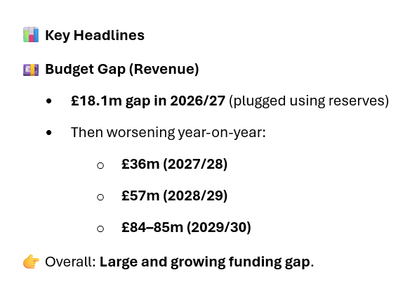 CllrDTaylor's tweet photo. Let's get the truth out there...taken from the actual cabinet papers approved in February 2026 by the Reform UK Cabinet. https://t.co/4ANnEzpuPr