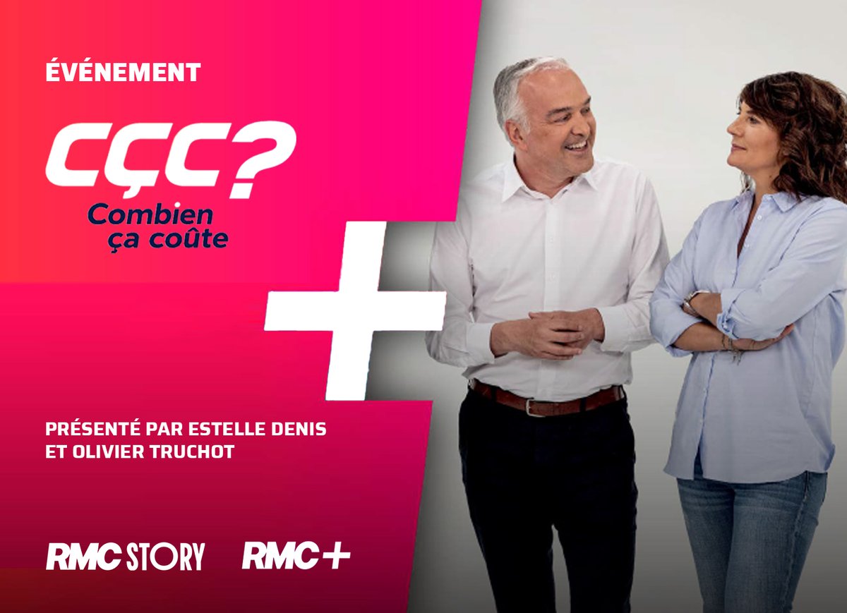 NMalaboeuf's tweet photo. 35 ans après son lancement sur @TF1, le magazine #CombienÇaCoûte va faire son grand retour sur @RMCStory avec à la présentation @DenisEstelle et @Olivier_Truchot ! #CCC https://t.co/my5hTV00UZ