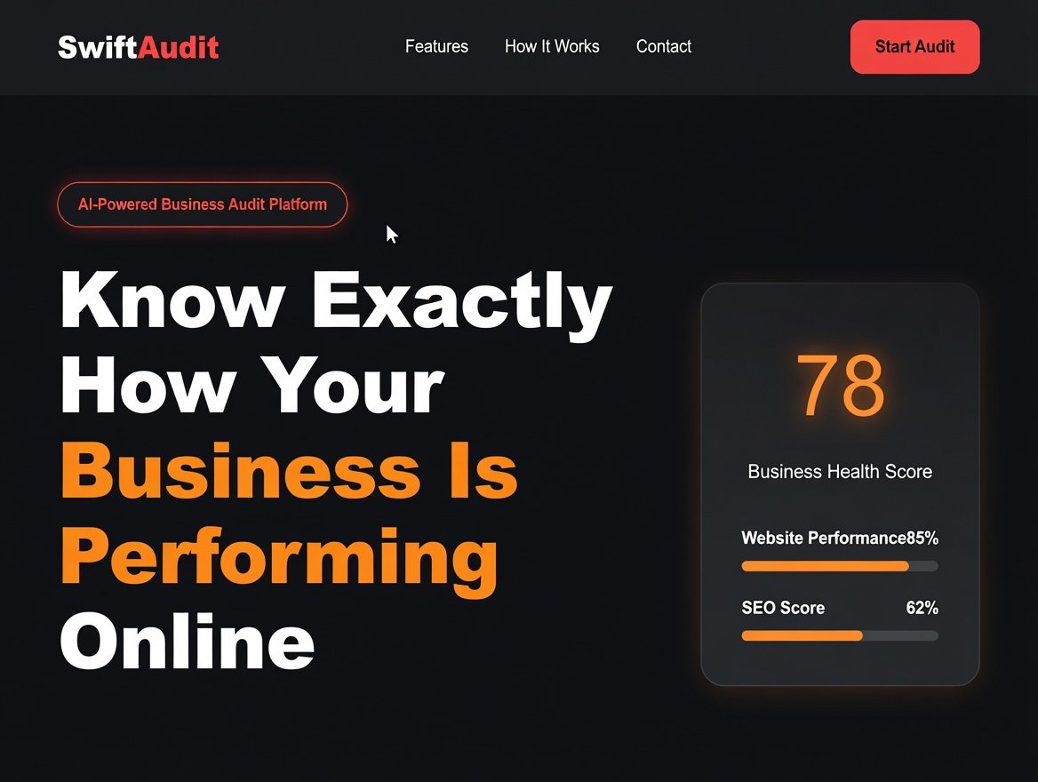 ladecodes37's tweet photo. What if businesses could receive an instant health check for their online presence?
Created a Business Health Audit platform to analyse business data and provide actionable insights.
Built with React, Node.js, and MongoDB. 🚀
#BuildInPublic #FullStackDeveloper #ReactJS https://t.co/YQtdbYJlje