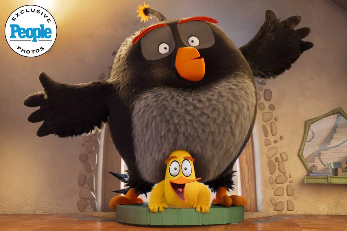 CartoonsOTMoon's tweet photo. Primer vistazo a BOMB y CHUCK en The Angry Birds Movie 3 https://t.co/QoZLz2PJPZ