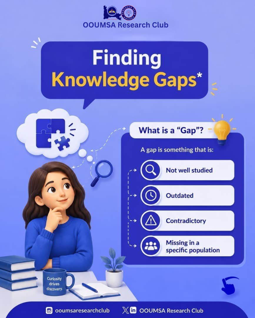 ROoumsa83899's tweet photo. This week's Research Nugget explores simple ways to find research ideas and turn them into meaningful projects. https://t.co/4YggMRMZlf