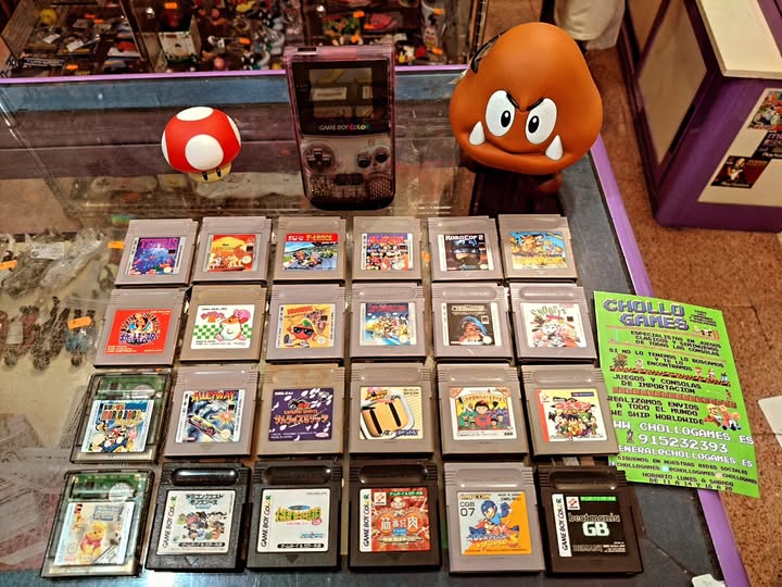 CholloGames's tweet photo. Yeah!!! #nintendo #gameboy #chollogames #retrogamecollector #retrogamestore Próximamente todos los productos disponibles en nuestra web https://t.co/fsJwCHHIUC https://t.co/FWo6mziNH2
