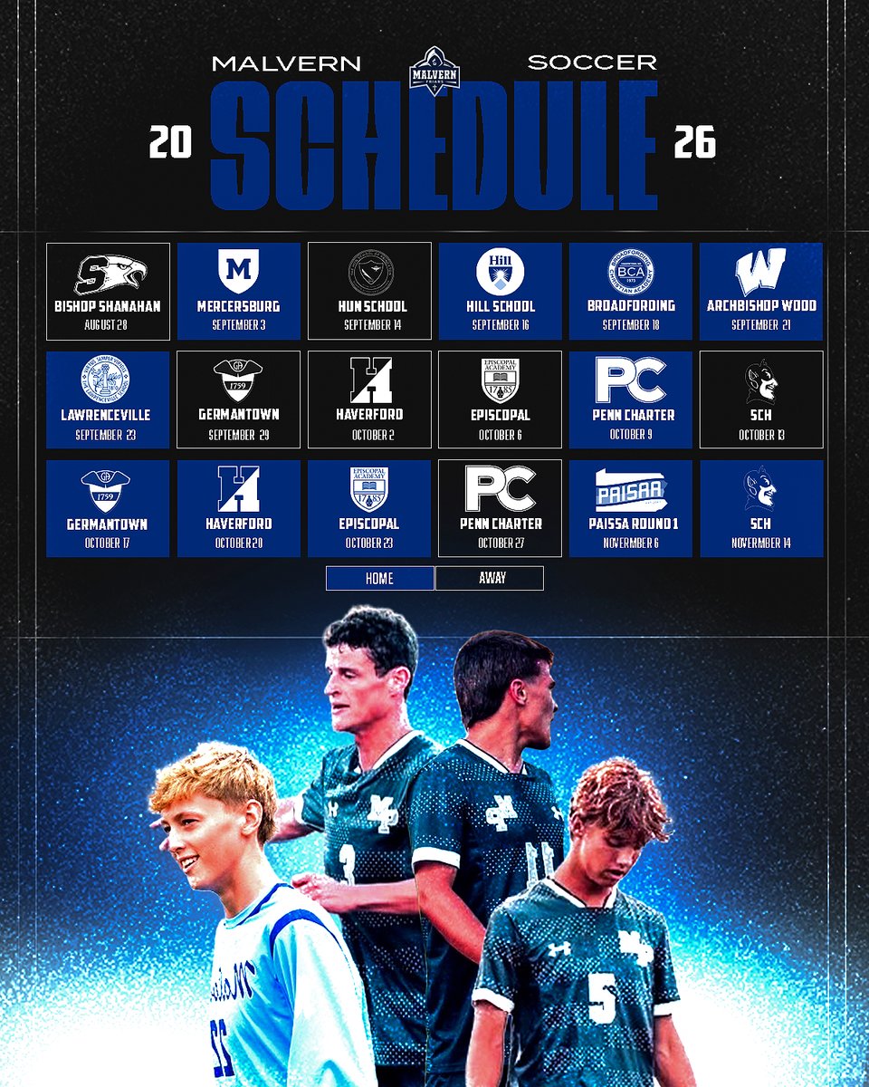 MPFriars's tweet photo. MP Soccer Schedule 2026! https://t.co/1CP0txukJX