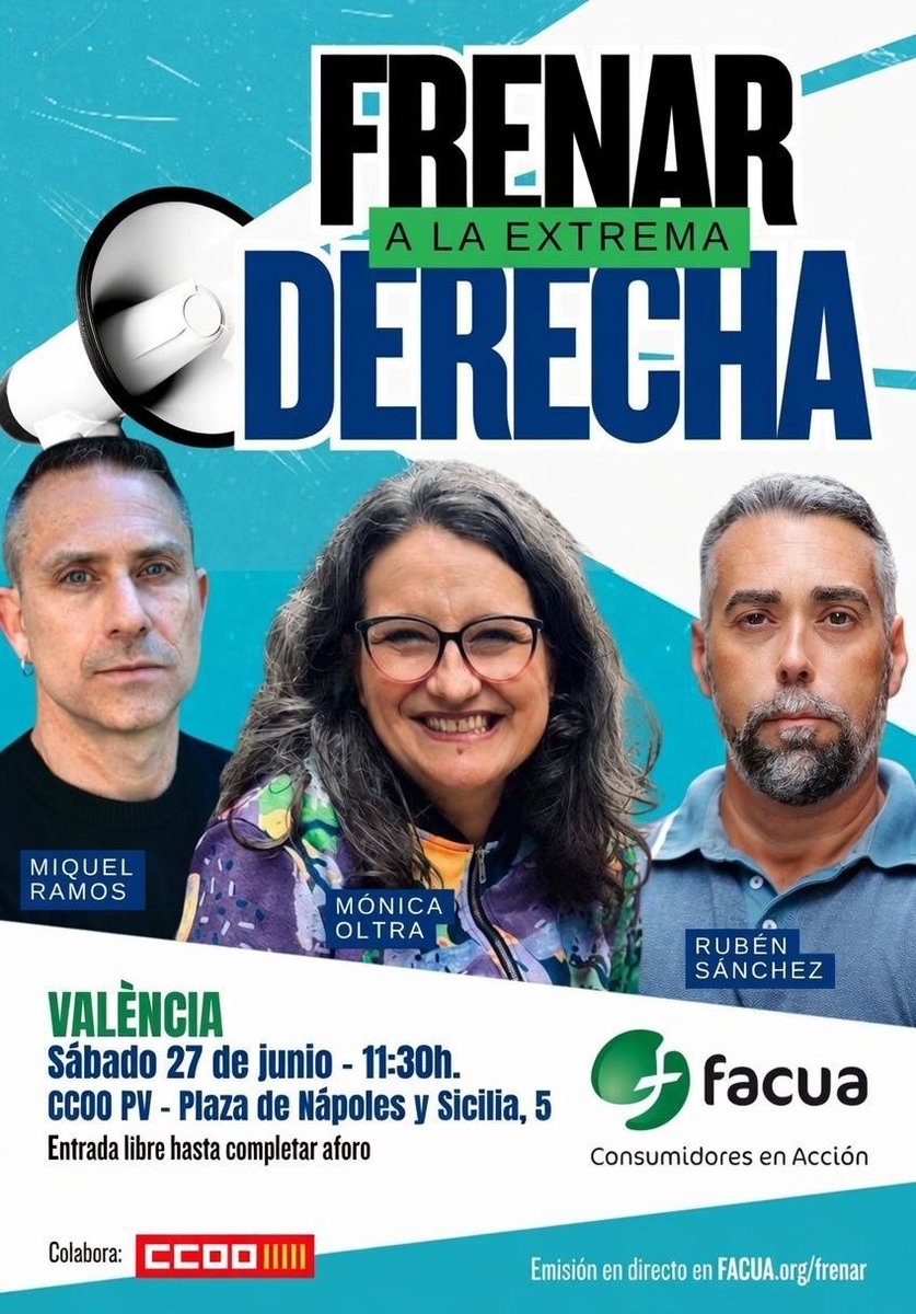 diminuta__2's tweet photo. #FelizMiercoles
Este sábado no olvidéis ir a la charla que hay en Valencia, para frenar a la extrema derecha https://t.co/xnAJHKkMeF