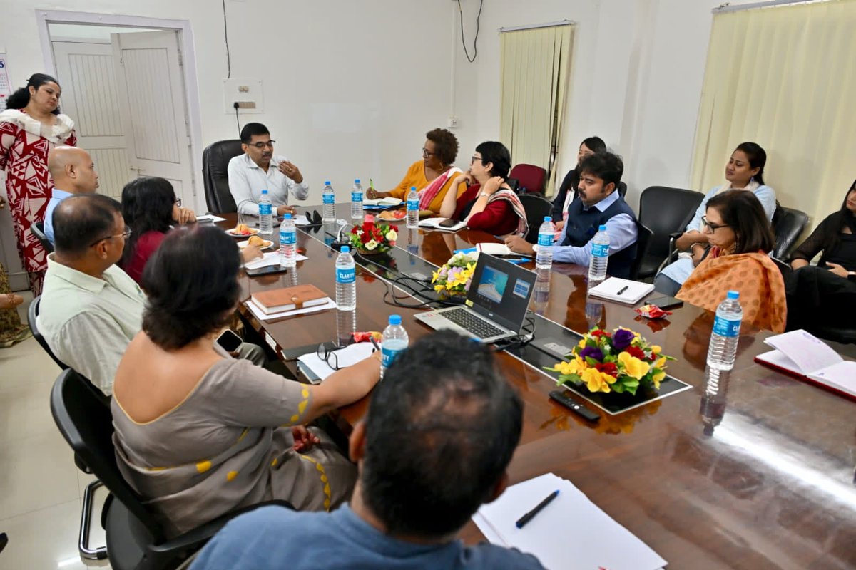 scps_assam's tweet photo. A Joint Learning and Sharing Meeting of the Women &amp; Child Development Department with UNICEF was held on 23 June 2026 at the SCPS Office. https://t.co/TKe1Vrzqk2