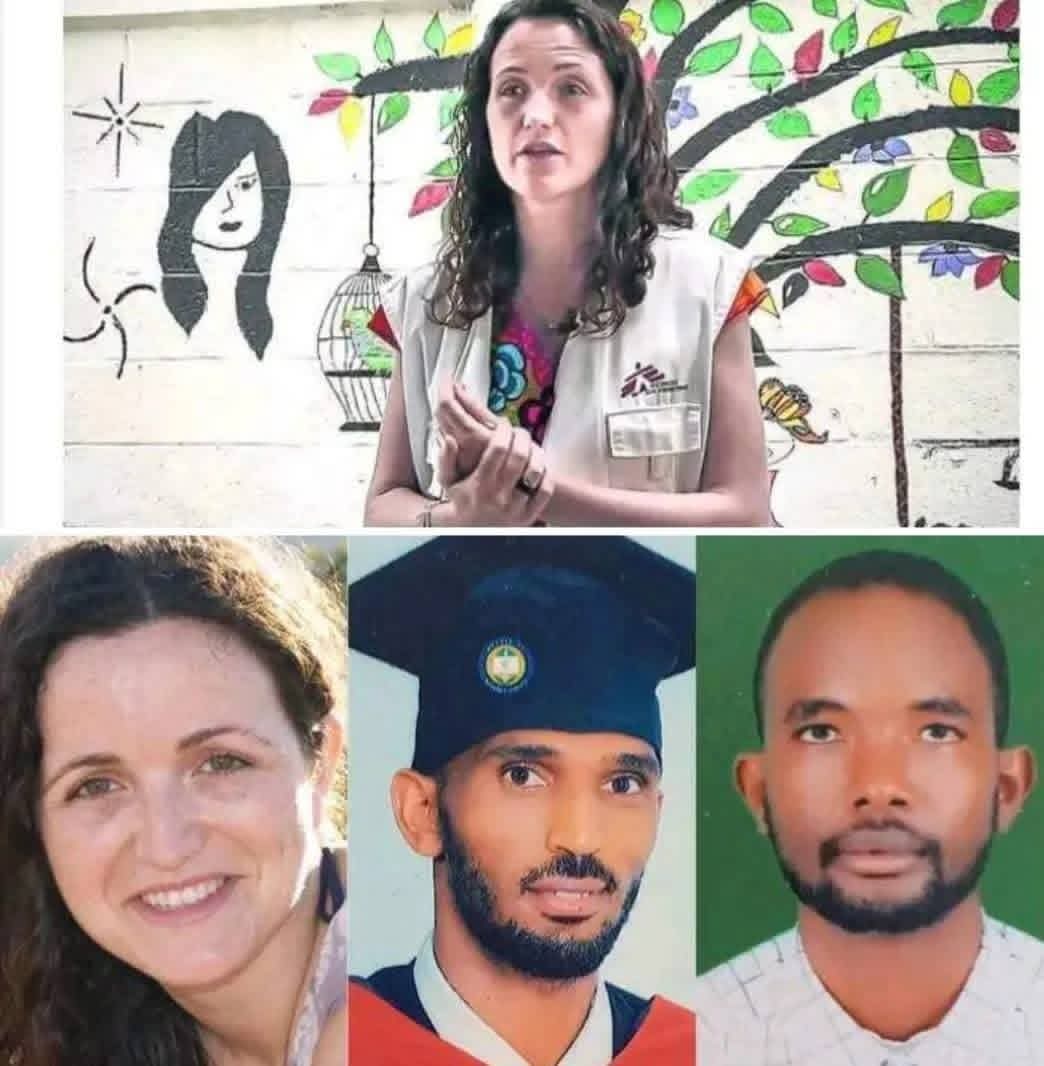 Goyteom37's tweet photo. 🕯️ In Loving Memory

Today, we remember María Hernández Matas, Yohannes Halefom Reda, and Tedros Gebremariam Gebremichael, three dedicated @MSF humanitarian workers who lost their lives while serving communities in Tigray on 24 June 2021.

May they rest in peace. 🕊️
#MSF #Tigray https://t.co/Hh8z9LVO8T