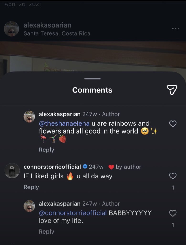 Anishfax's tweet photo. Not only was he outed by his ex bf, but he also left a bunch of old ig comments confirming he ain’t even into women at all.He also referred himself as a 'sissy boy' growing up the other day..so shut t F up,Milo🤡 https://t.co/jqwLVNCvut