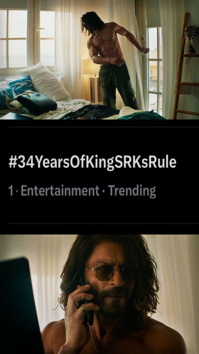 Velocity_Raisen's tweet photo. Baap of Indian Cinema 👑

#34YearsOfKingSRKsRule https://t.co/gdkTxOS4bW